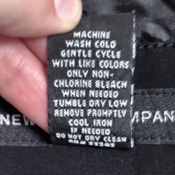 New York Co Trench Coat M Black Belted Long Rain Jacket Classic Retro Fall Layer - Picture 11 of 13